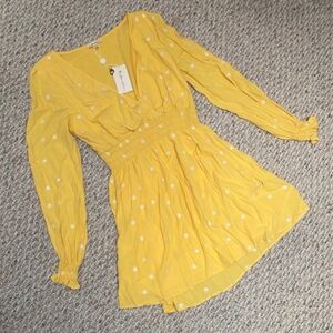 For Love and Lemons Yellow Dress
